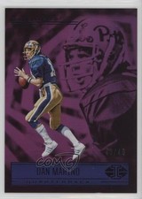 2022 Panini Chronicles Draft Picks Illusions Purple 43/49 Dan Marino HOF 10no