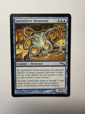 Quicksilver Elemental Mirrodin Normal