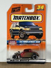 Matchbox Classic Decades Series 5 33 Ford Street Rod 3475 Htf Matchbox Classic Decades Series 5 33 Ford Street Rod 3475 Htf