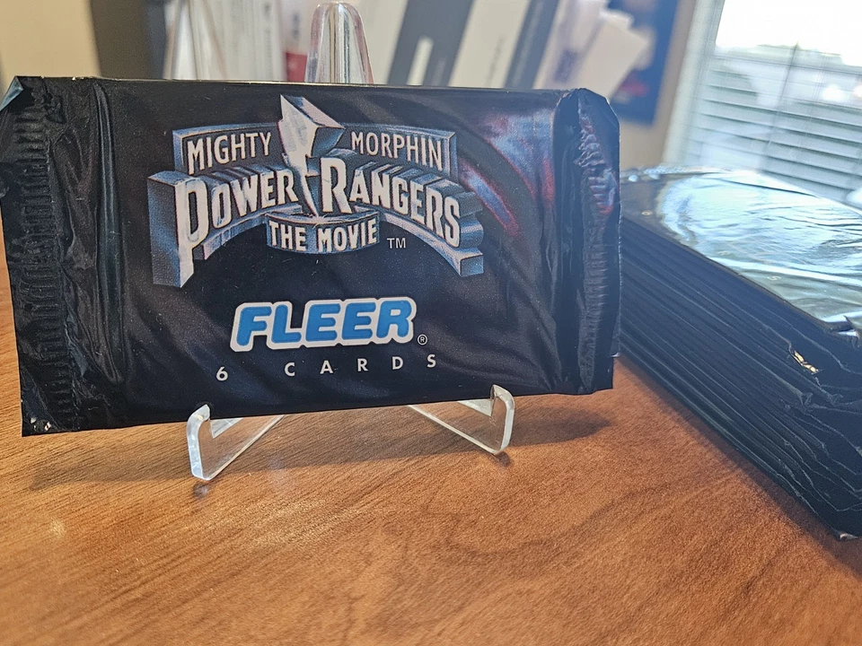 MIGHTY MORPHIN POWER RANGERS THE MOVIE - 1995 FLEER - LOT OF (5) PACKS - SEALED - Image 4 of 4