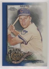 2022 Topps Allen & Ginter Chrome Blue Refractor 131/150 Ron Santo #188 HOF s1i