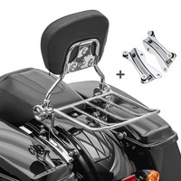 Sissy Bar + GepäCkträGer + Docking-Kit FüR Harley Davidson Electra Glide Ultra C