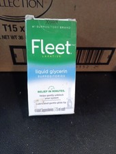 Fleet Adult Glycerin Liquid Suppositories - 4 Count