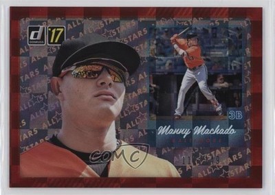 2017 Panini Donruss All-Stars Red 112/149 Manny Machado #AS-8 1u6