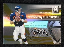 2007 Donruss Elite Passing the Torch 14/49 Jay Cutler John Elway Auto HOF 1q7