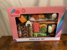 Just Pretending Sushi Play Set 22pc Kitchen Toy Ages 3-4 Multicolored