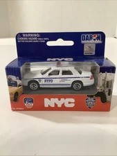 DARON Toy Car #RT8953P NYPD Police Die cast Car In Original Box
