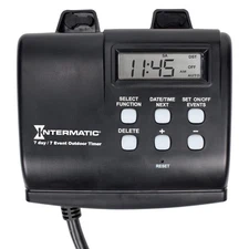 HB880R Outdoor Timer with 7-Day Programming - Astronomic Self-Adjust Timer - ...