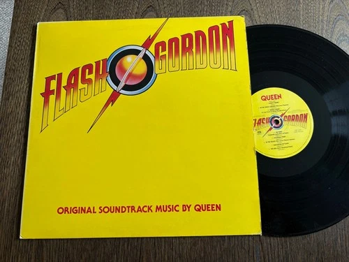 "Flash Gordon"  12"  Vinyl Album Soundtrack Queen 1980