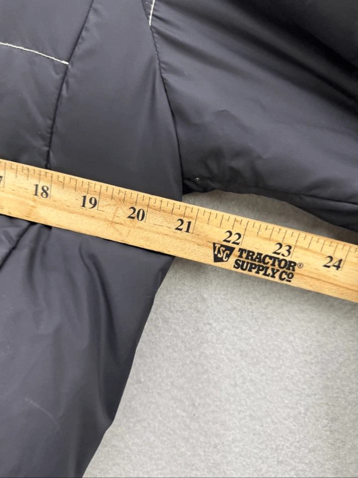 Chaqueta acolchada Cruel Girl para mujer negra con cremallera cuello falso relleno talla mediana Foto 2 de 4