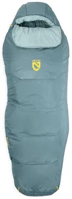 Nemo Tempo Womens 20 Long Endless Promise synthetischer Schlafsack, 20°F, Arctic