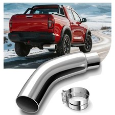 Elbow Exhaust Tip 5 Inch Chrome Diesel Exhaust Tip With A Clamp 5 To 6 Inch Ex Elbow Exhaust Tip 5 Inch Chrome Diesel Exhaust Tip With A Clamp 5 To 6 Inch Ex