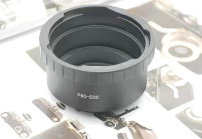 P60-EOS Lens Adapter Ring for Pentacon 6/Kiev 60 Lens to Canon EF DSLR