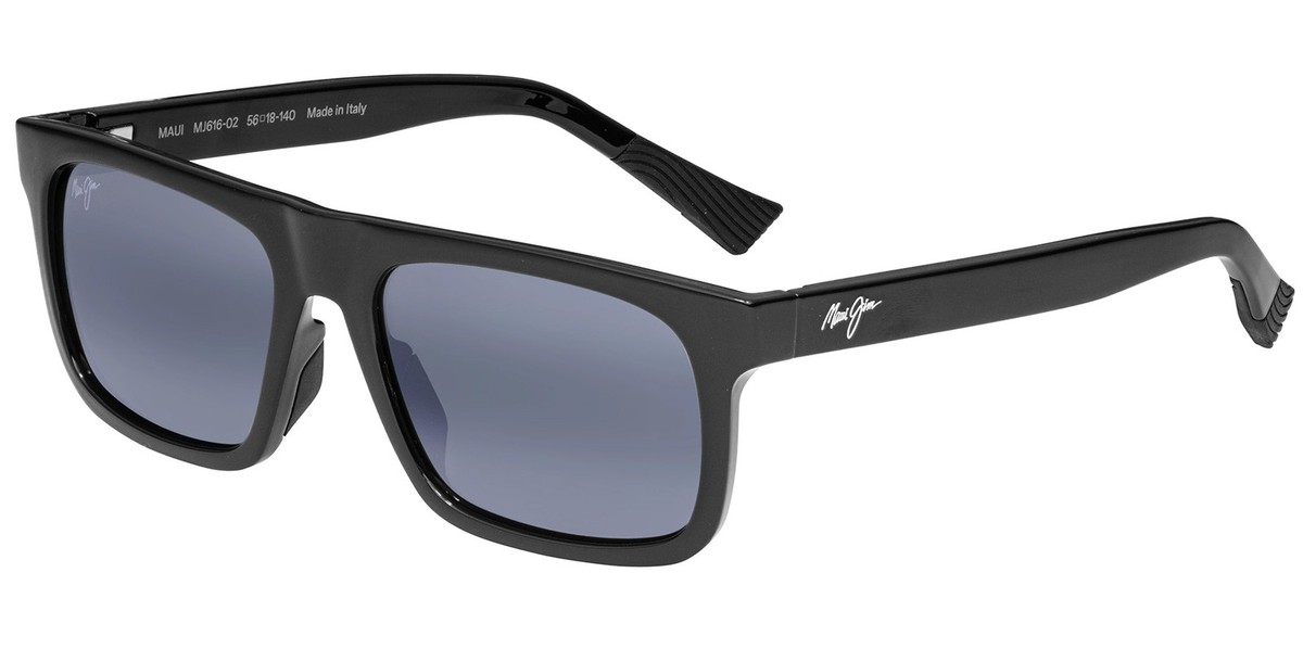 Maui Jim Opio Polarized Flat Top Square w/ SuperThin Glass Lens
