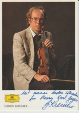 Gidon Kremer, orig sign AK