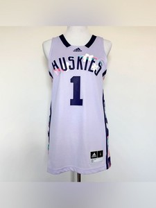 Adidas Washington Huskies Basketball Jersey Honoring Black Excellence Mens Small
