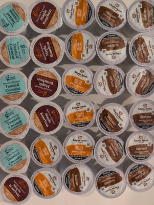 Lot Of 30 Mixed Keurig Hazelnut, Butter Toffee Coffee K Cups Gloria Jeans, Etc