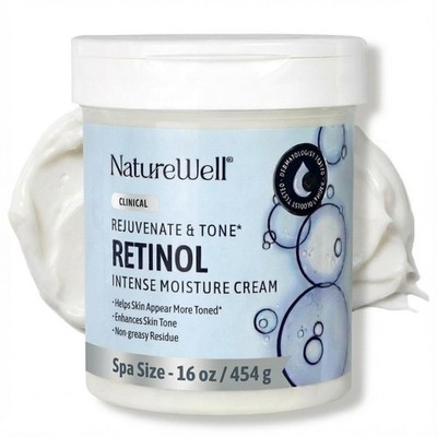Clinical Retinol Intense Moisture Cream for Face & Body - Anti-Aging Firming ...