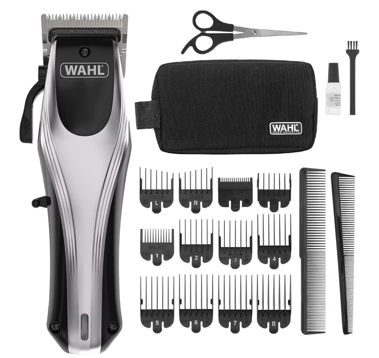 Wahl Rapid Clip Hair Clipper Rechargeable Cordless Lithium-Ion Clipper 9657-017