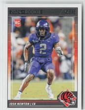2024 Panini Score Football Josh Newton #357 RC