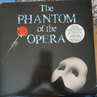 The Phantom Of The Opera Original London Cast 1987 Polydor Double LP