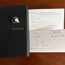 hirotaka Double Pearl Earcuff Very Good Condition