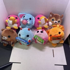 Snackles  Plush  Set Of 8