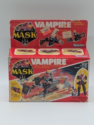 1986 Kenner M.A.S.K. VAMPIRE Vehicle w/ Floyd Malloy - Sealed in Box & Complete