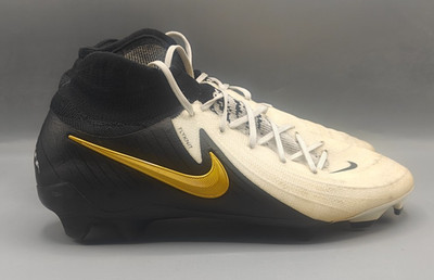 Nike Phantom Luna II Pro FG ACC Soccer Cleats Size 9 White Black Gold FJ2575-100