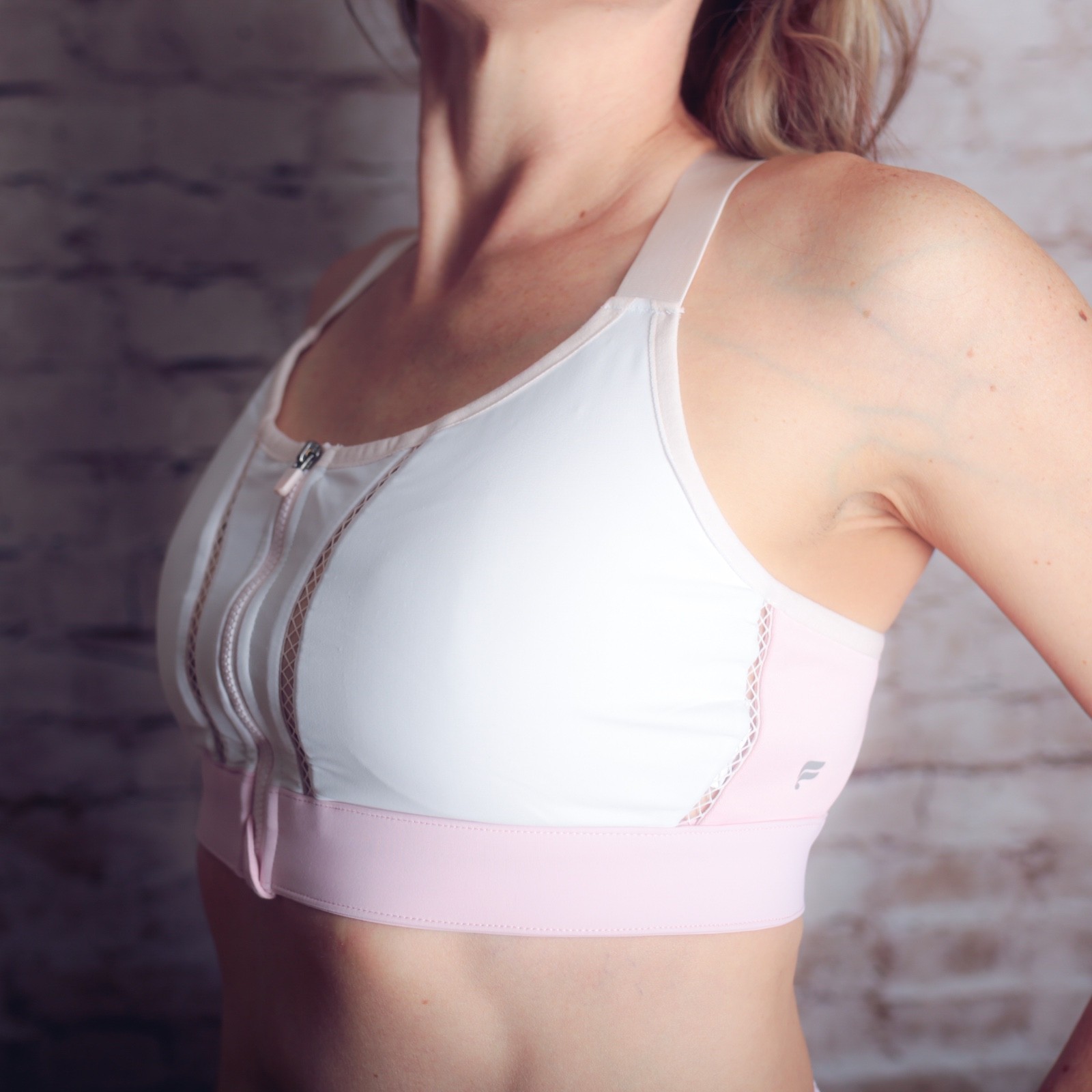 Fabletics Vented Breathable Front-closure Zipper … - image 4