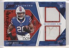 2020 Panini Rookies & Stars Cross Training Relics 151/199 Zack Moss #CT-ZM 0sm9