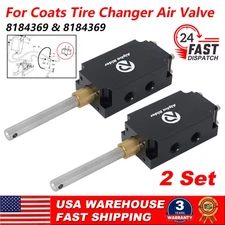 2x For Coats Tire Machine Changer Air Controlled Foot Pedal  Valve 8184369 US