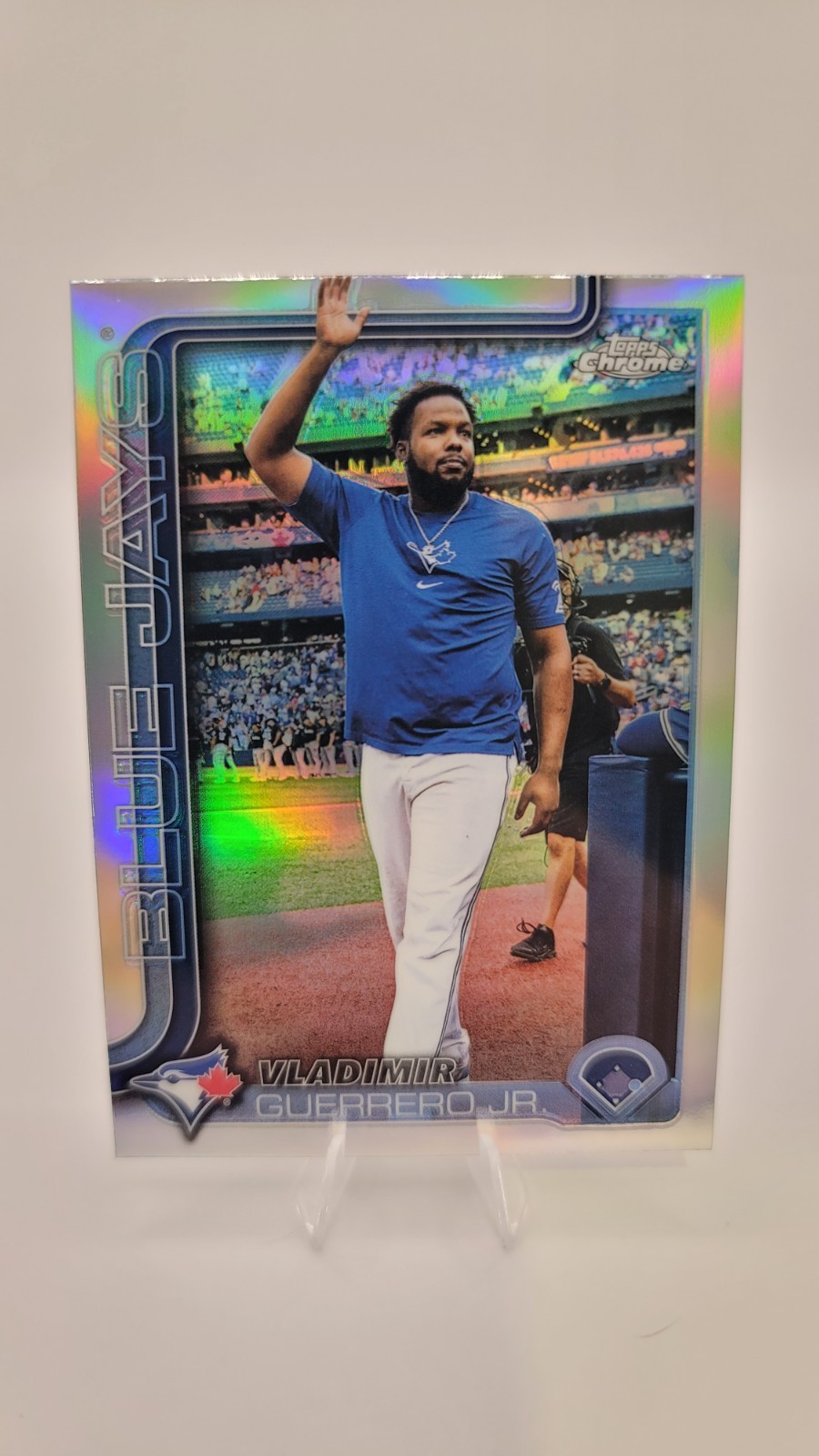 2025 Topps Chrome Baseball #259 Vladimir Guerrero Jr. Image Variation IV SP