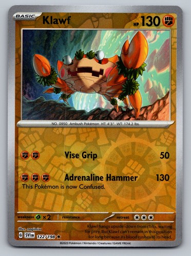 SV1S: Scarlet ex #048/078 Klawf reverse holo
