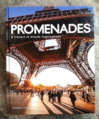 Promenades  4th Ed 2022 HC  Mitchell Tano Vista Francophone French Language   