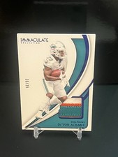 2024 Immaculate De'Von Achane 3 Color Patch /35 Miami Dolphins 🔥🔥