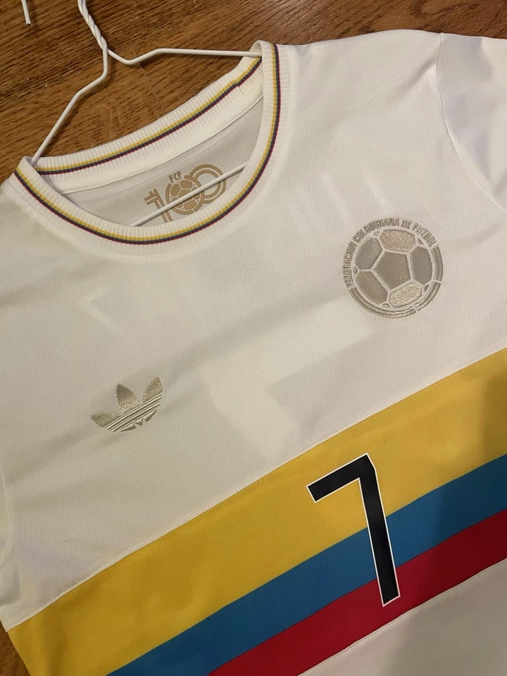 Columbia 2024 Centenary Jersey #7 Luis Diaz: Size Medium *Excellent Condition* - Image 3 of 3