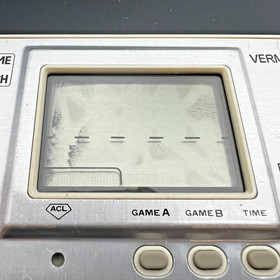 Vintage 1980 Nintendo Game & Watch Vermin MT-03 Silver Series Tested Working MIJ