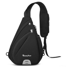 Crossbody Bag Anti-Theft RFID Blocking Waterproof 400D Nylon Lightweight Smal...