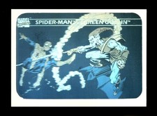 1990 Impel Marvel Universe #MH5 SPIDER-MAN vs GREEN GOBLIN Hologram NM/NM-MT