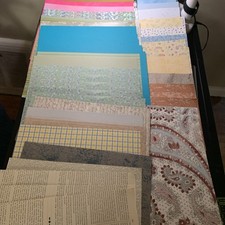 12x12 Scrapbook Paper Mixed Lot 50 Pages