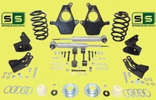 3"-5" DROP KIT SPNDL STRUTS COILS RR BRKT EXTEN FOR 07-14 Chevrolet GMC SUV