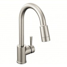 CFG 46201CSL Edgestone Classic Stainless 1 Handle Pulldown Kitchen Faucet 1.5GPM