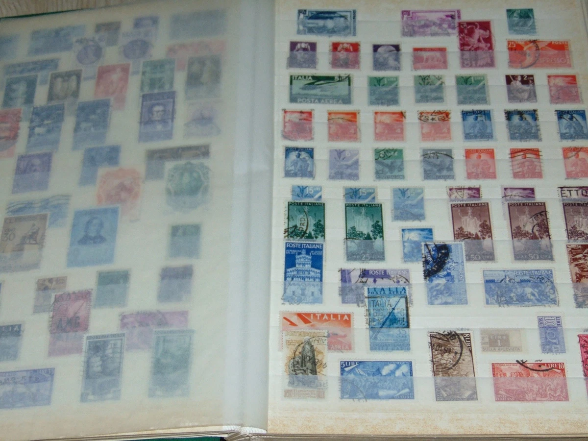 ITALIEN Briefmarken Sammlung Konvolut ca.ab 1900 bis 2000er Jahre