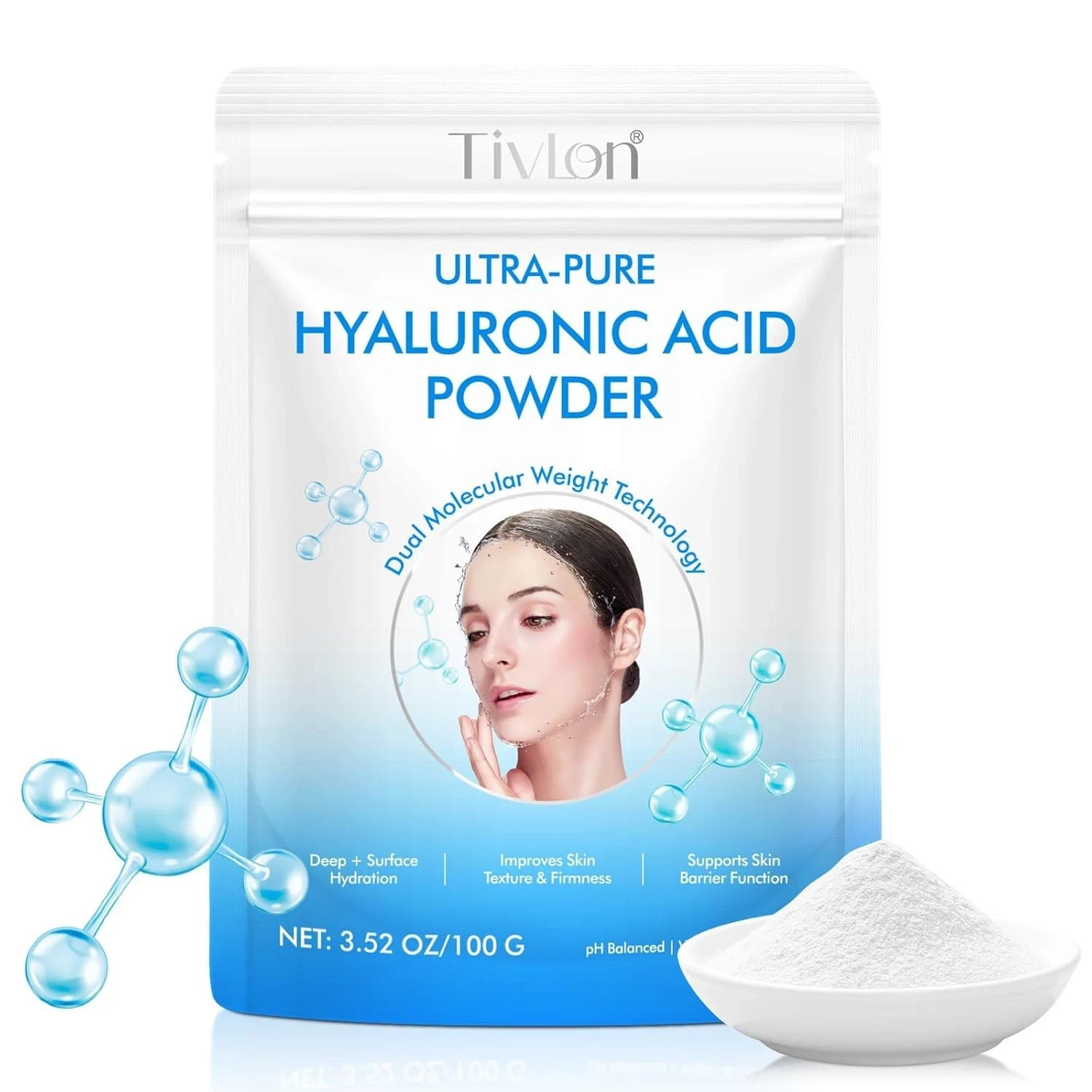 Powder For Skin,low And High Molecular Weight,cosmetics Gr