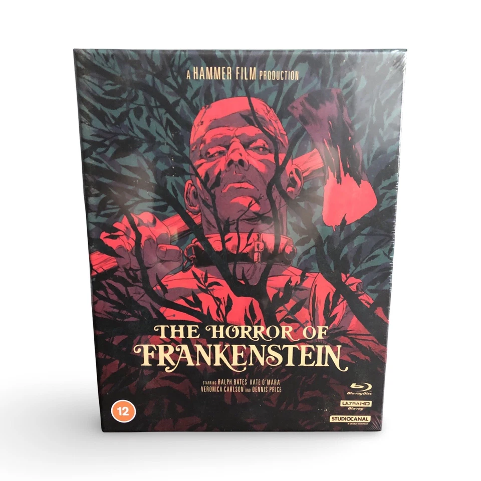 StudioCanal THE HORROR OF FRANKENSTEIN 4K UHD + Blu-ray Limited Edition
