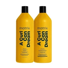 Matrix Total Results - A CURL CAN DREAM Shampoo & Mask Set 33.8 OZ 1 Liter Each