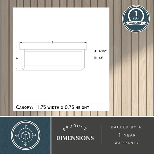 Vaxcel Lighting T0611 Kinzie 2 Light 12"W Outdoor Flush Mount - Black - Picture 7 of 12