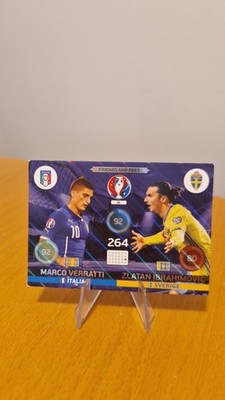 Panini Adrenalyn XL UEFA Euro 2016 - Marco Verratti / Zlatan Ibrahimovic #26
