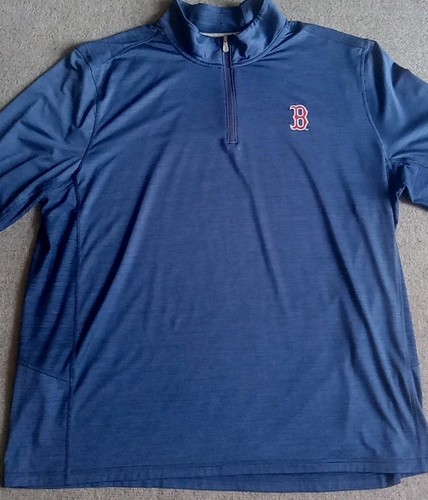 Tommy Bahama Island Zone 1/4 Zip Men's 2XL Boston Red Sox Performance Pullover - Picture 4 of 12